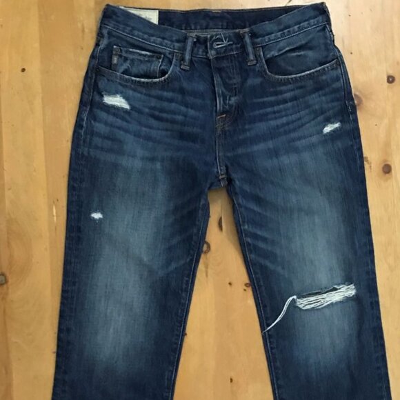 Vintage Abercrombie & Fitch Classic Straight Jeans 31x 30 – 100% Cotton - Picture 3 of 9
